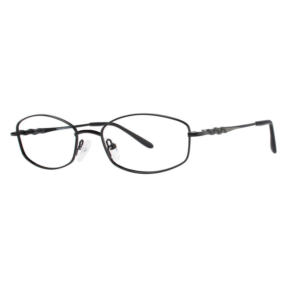 Fundamentals F114 Eyeglasses Black 50mm